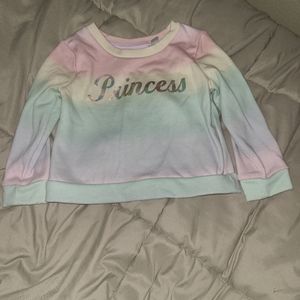 Ombre princess sweater